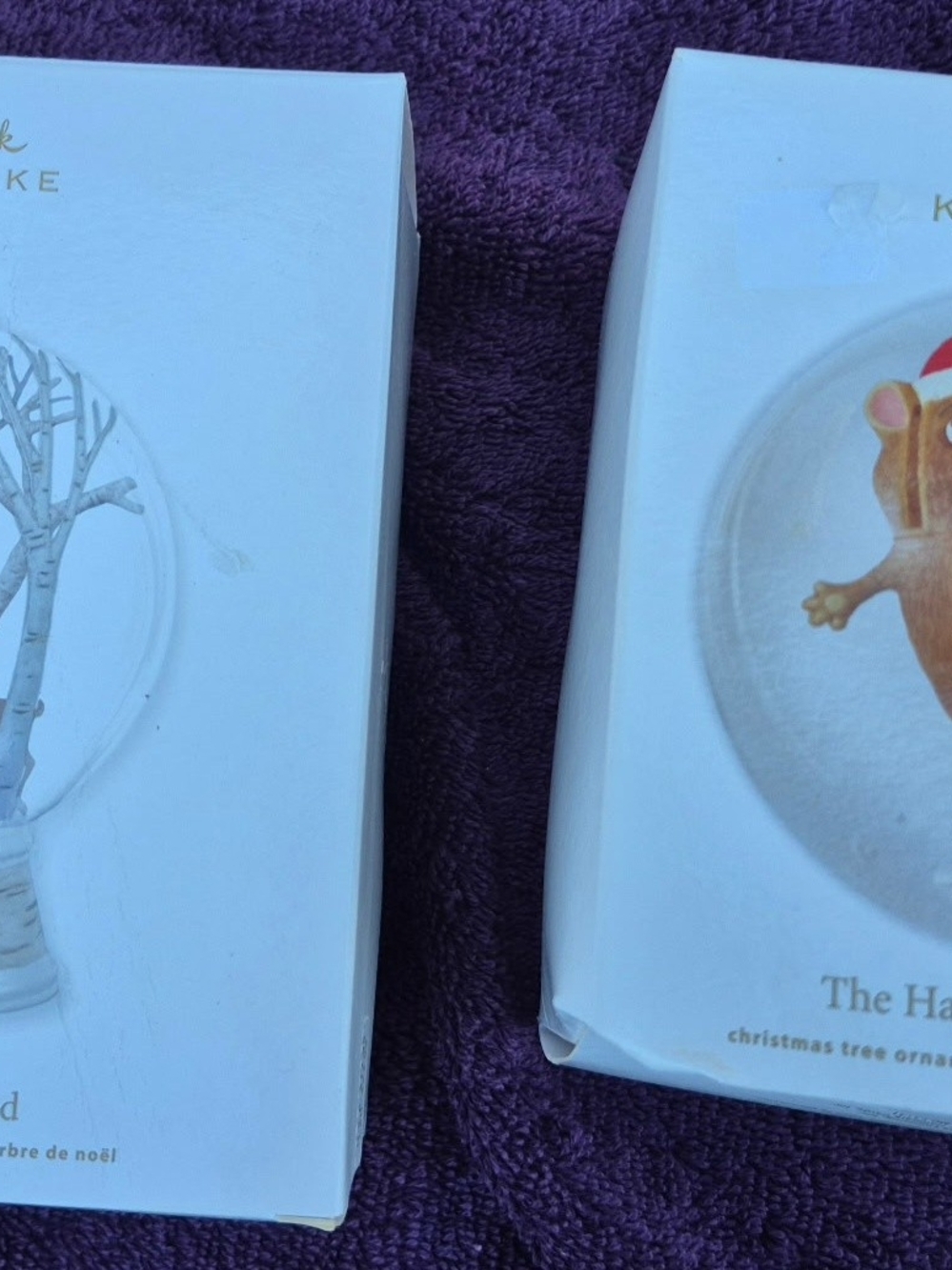 2012 Hallmark Keepsake Ornament Bundle – Woodland Wonderland & Hamster Dance